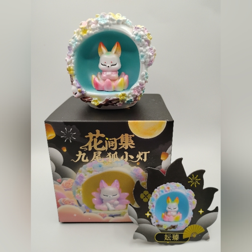 Jiuwei Fox Xiaodeng In The Flower Edition *Lights Up Is Absolutely Gorgeous*
